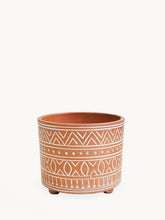 Load image into Gallery viewer, Hand Etched Terracotta Pot - Small