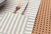 Load image into Gallery viewer, Placemats with Pocket, Set of 4 - Denim