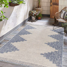 Load image into Gallery viewer, Djugun Blue Indoor & Outdoor Rug
