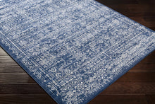 Load image into Gallery viewer, Michie Dark Blue Area Rug