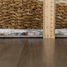 Load image into Gallery viewer, Lively Marble Blue Area Rug