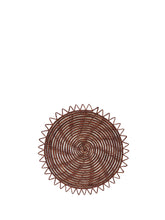 Load image into Gallery viewer, Surya Woven Palm Fiber Placemat - Brown (Set of 2)
