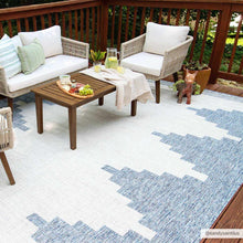 Load image into Gallery viewer, Djugun Blue Indoor &amp; Outdoor Rug

