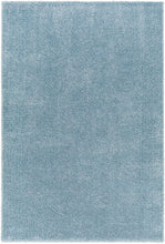 Load image into Gallery viewer, Heavenly Solid Blue Plush Rug
