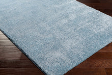 Load image into Gallery viewer, Heavenly Solid Blue Plush Rug
