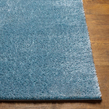 Load image into Gallery viewer, Heavenly Solid Blue Plush Rug
