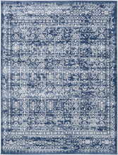 Load image into Gallery viewer, Michie Dark Blue Area Rug
