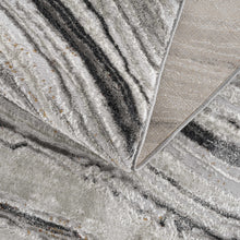 Load image into Gallery viewer, Live Marble Dark Gray Area Rug
