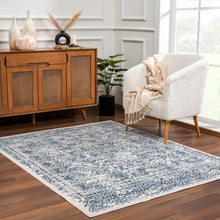 Load image into Gallery viewer, Michie Blue Area Rug
